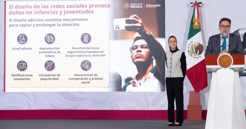 Sheinbaum impulsará propuesta para regular redes sociales en escuelas