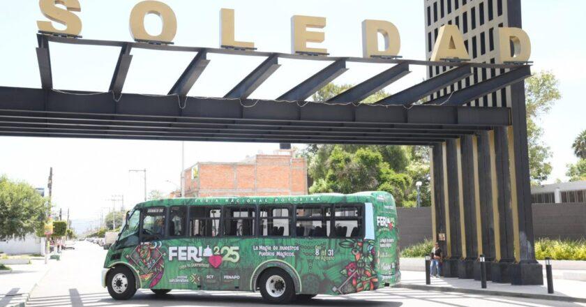 Soledad garantiza transporte gratuito a la FENAPO 2026 para miles de familias