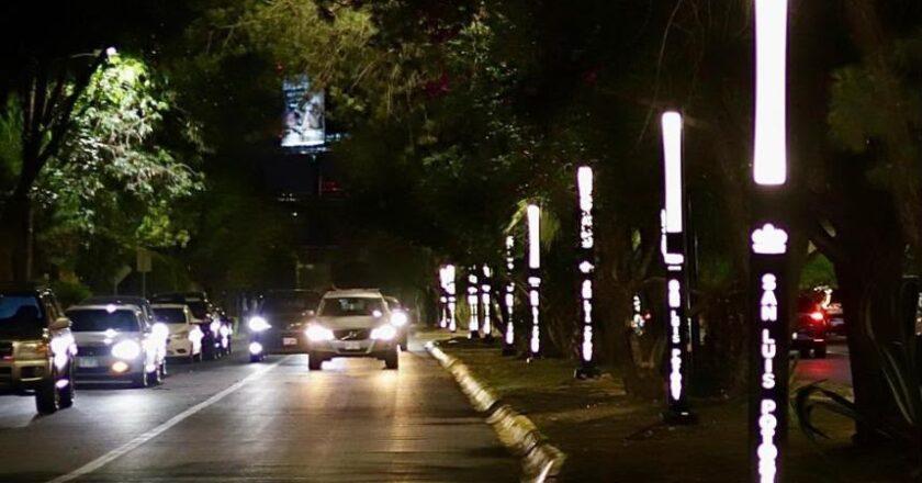 Ayuntamiento de San Luis Potosí inaugura Alumbrado Táctico en el Corredor Lomas