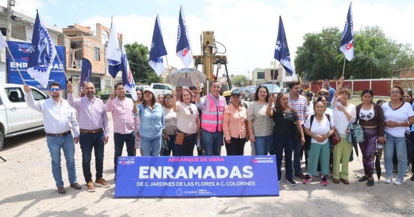 Inicia nueva obra de pavimentación en la colonia Casanova