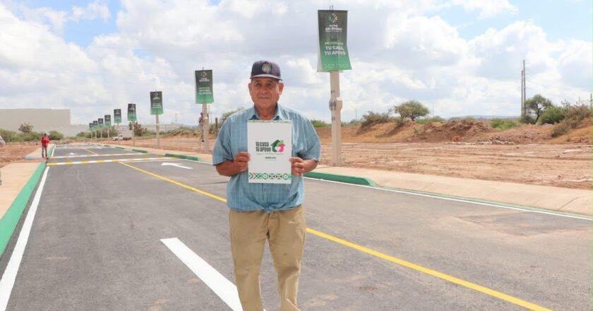 Gobierno estatal anuncia 5 mil nuevos lotes para familias sin vivienda propia