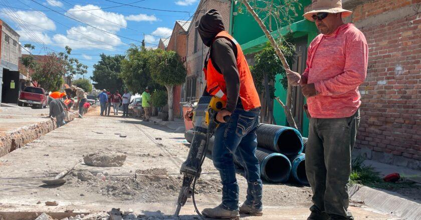 INTERAPAS rehabilita 260 metros de drenaje en la colonia Progreso