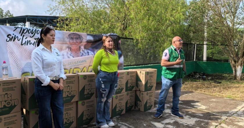 Más de 2 mil 700 familias de Alaquines reciben apoyos sociales en 2026