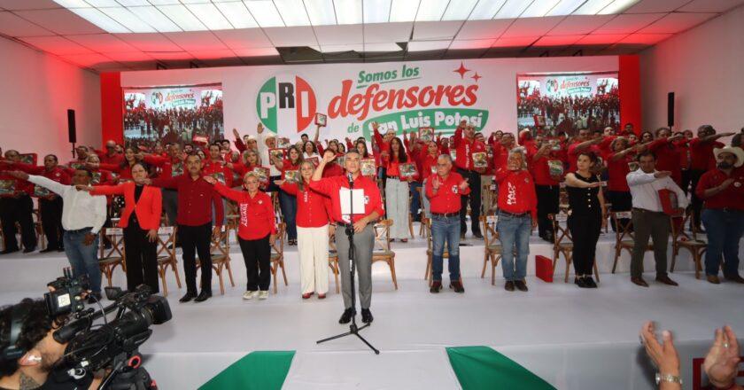 PRI lleva su estructura a los 59 municipios de SLP rumbo a 2027