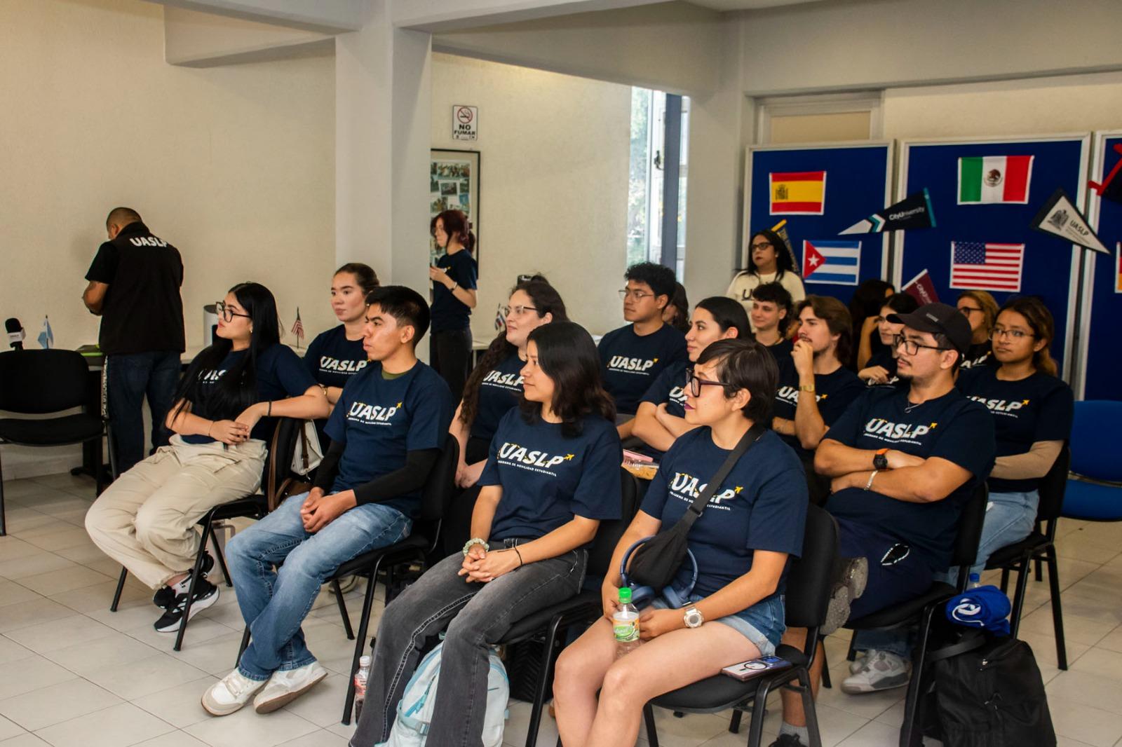 UASLP recibe a 17 estudiantes visitantes de México, Europa y Sudamérica