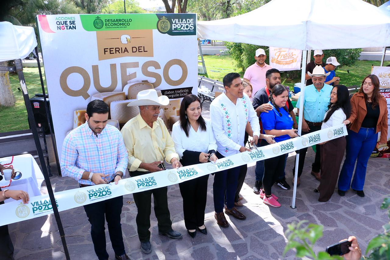 Villa de Pozos lleva su tradición quesera a su primera feria