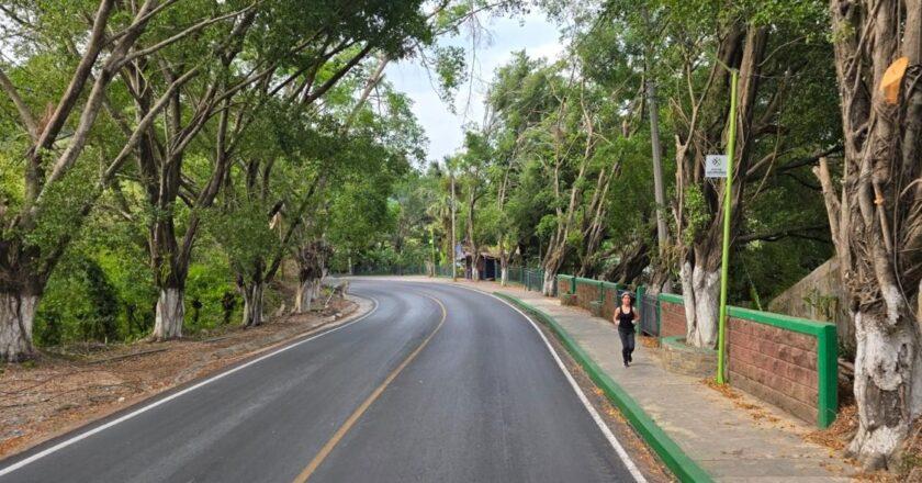 JEC concluye reparación de daños por tromba en la carretera Comoca-Axtla