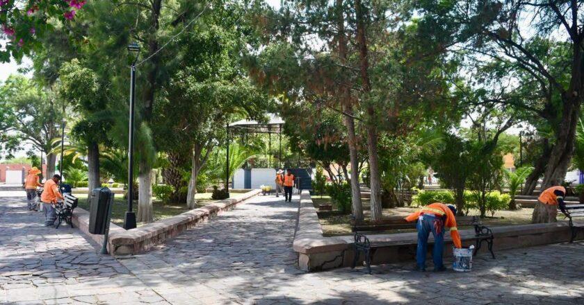 Recuperan área verde en la colonia Industrial Mexicana