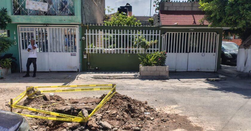 Interapas repara fugas en tres zonas de la capital para evitar desperdicio de agua