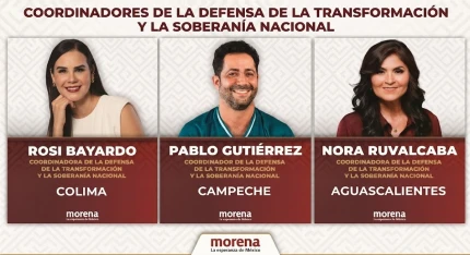 Morena define a sus primeras cartas para las gubernaturas de 2027
