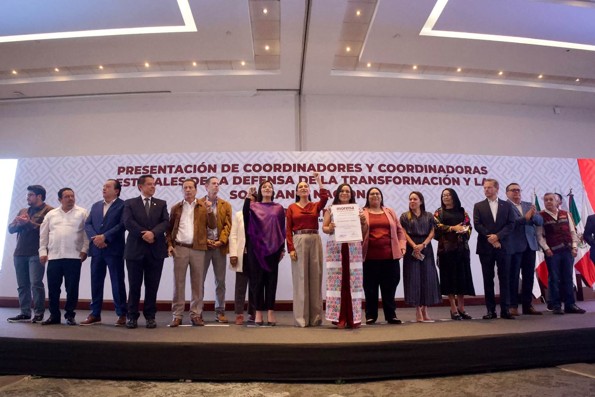 Morena designa a Beatriz Mojica y Carlos Torres Piña como coordinadores en Guerrero y Michoacán