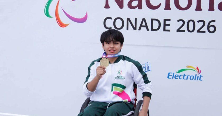 San Luis Potosí inicia Paralimpiada Nacional con dos medallas de oro