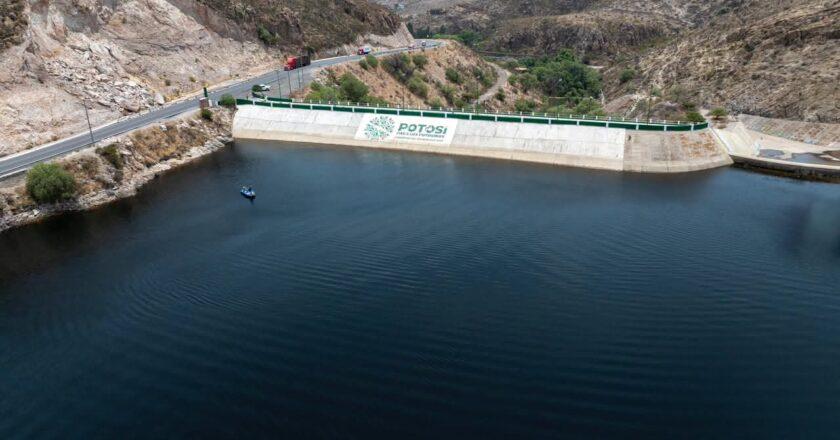 Recuperan al 100% la presa El Peaje y avanzan obras para llevar agua a Los Filtros