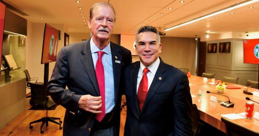 Vicente Fox y Alito Moreno llaman a unir a la oposición