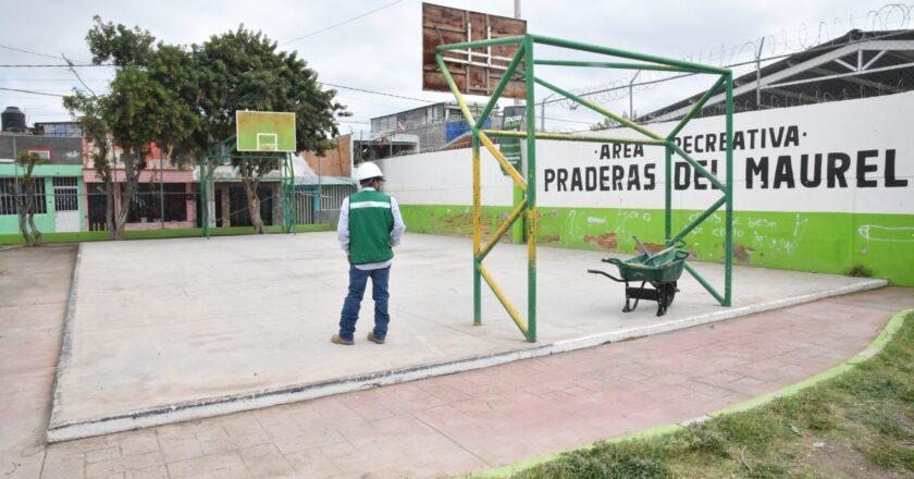 Reconstruirán parque de Praderas del Maurel con inversión de 2.7 millones de pesos