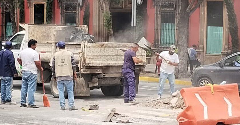 Rehabilitan cruce de Carranza y Reforma con mejoras de accesibilidad