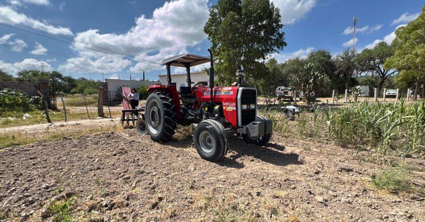 Entregan 6.4 toneladas de maíz molido a 37 familias del campo capitalino