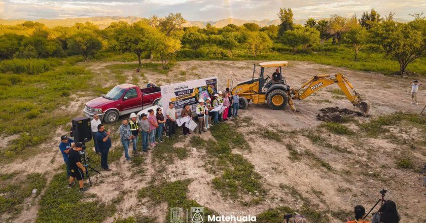 Inicia construcción de nuevo parque en la colonia La Lagunita de Matehuala