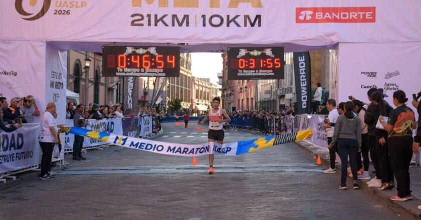 Medio Maratón UASLP reúne a más de 17 mil corredores en San Luis Potosí y Ciudad Valles