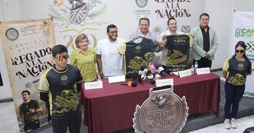 Abren inscripciones para carrera atlética por el Bicentenario de la Constitución de SLP