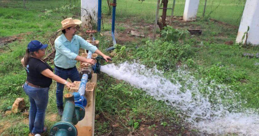 Rehabilitan sistema Campo Rojo y mejoran abasto de agua para 5 mil habitantes de El Naranjo