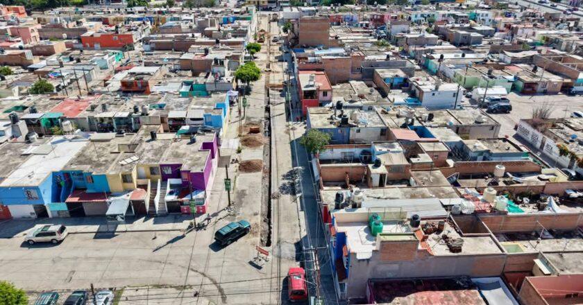 Soledad sustituye más de 300 metros de drenaje en Pavón y Hogares Ferrocarrileros