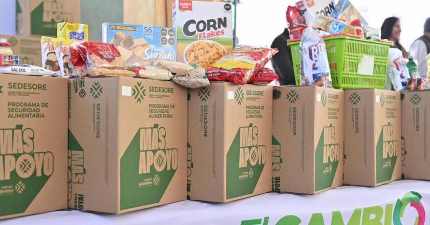 SLP prevé distribuir 600 mil apoyos alimentarios durante 2026
