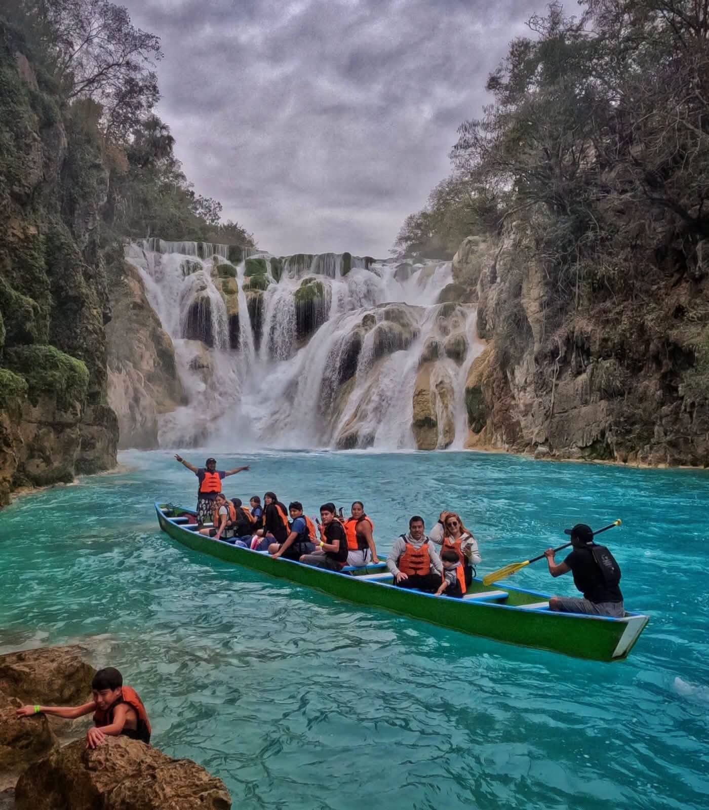 Reabren parajes turísticos de la Huasteca potosina tras las lluvias