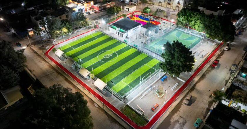 Inauguran parque de 9.3 millones de pesos en Soledad; beneficiará a más de 14 mil personas
