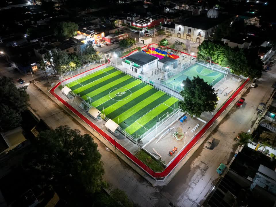 Inauguran parque de 9.3 millones de pesos en Soledad; beneficiará a más de 14 mil personas