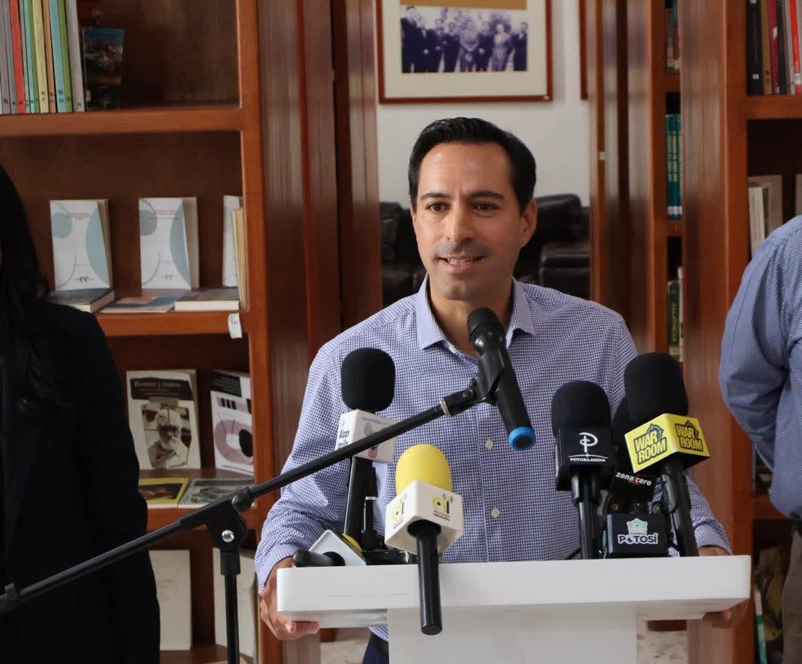 Mauricio Vila presenta en SLP propuestas del PAN sobre seguridad, salud e impuestos