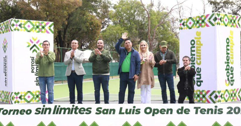 Arranca el San Luis Open de Tenis con 160 jugadores y bolsa de 500 mil pesos