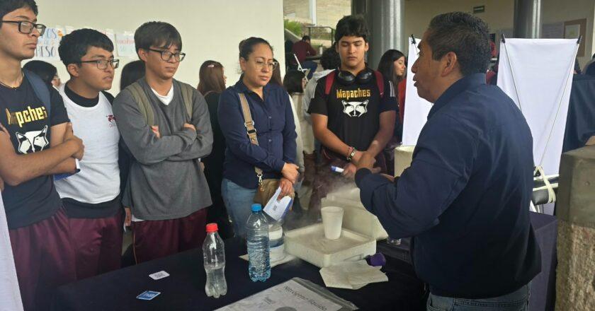 750 estudiantes de bachillerato exploran las carreras científicas de la UASLP