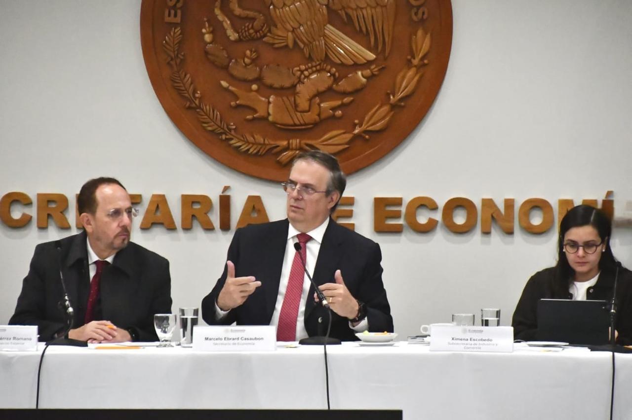 Ebrard informa a diputados sobre negociaciones comerciales con Estados Unidos